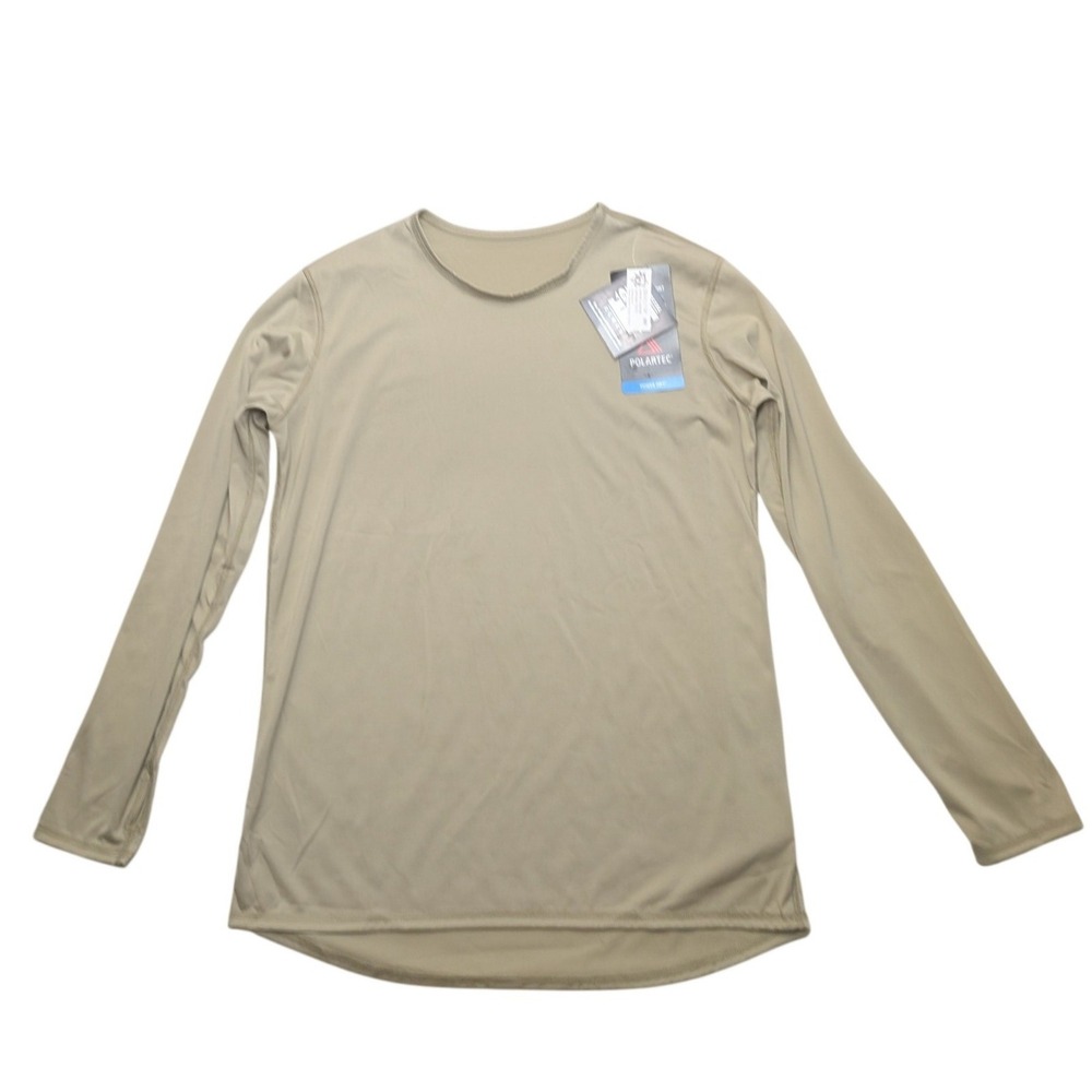 NWT ADS US Army ECWCS Gen III Level 1 Undershirt Men Medium Regular Tan Polartec